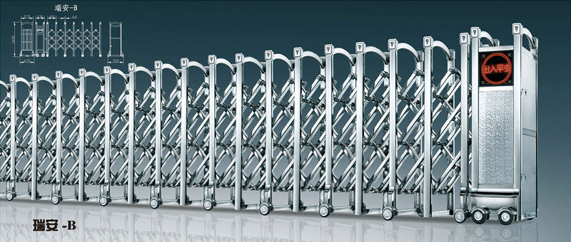 不銹鋼伸縮門 - 瑞安-b