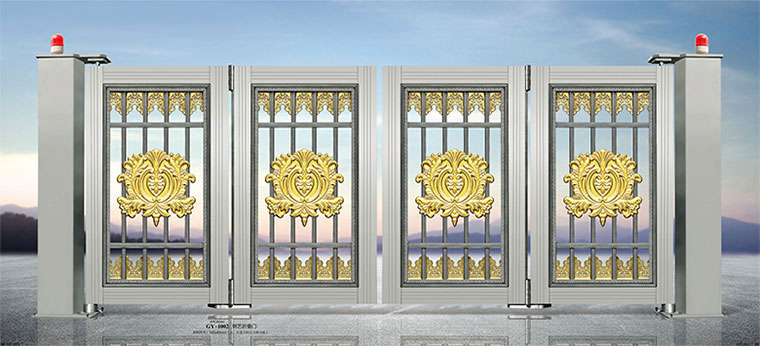 鋼藝大門 - 鋼藝折疊門-GY-1002