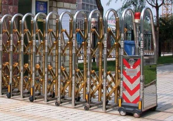 杭州出安智能伸縮門安裝在杭州醫(yī)學(xué)院