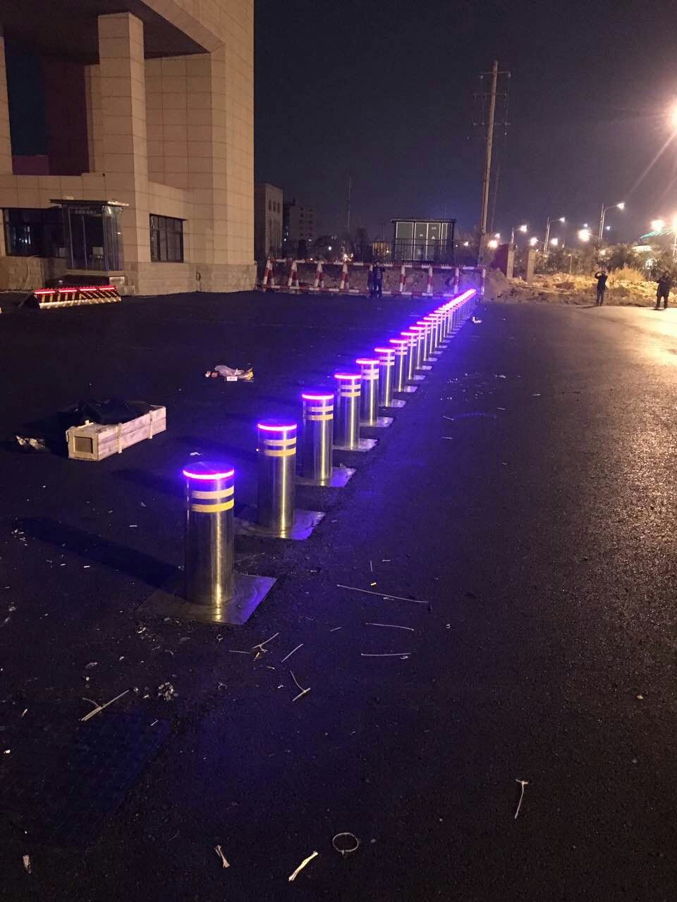 熱烈祝賀福州出安智能升降柱進(jìn)駐福州武警學(xué)院