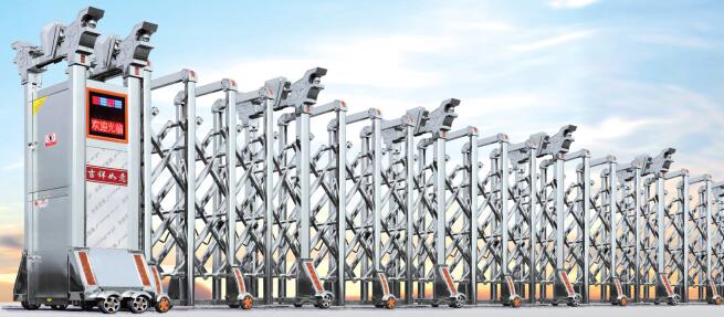 不銹鋼伸縮門 - 暢順門6號