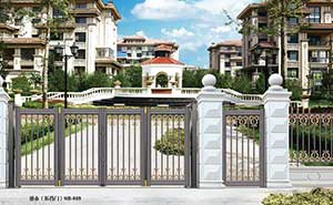 慶賀濟(jì)南華夏福地項目啟用濟(jì)南出安智能別墅鋁藝大門 