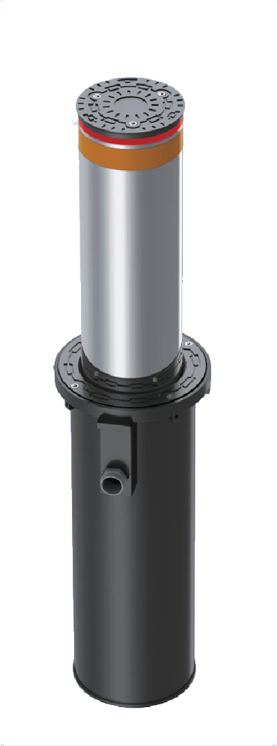 圓形淺埋式全自動(dòng)升降柱