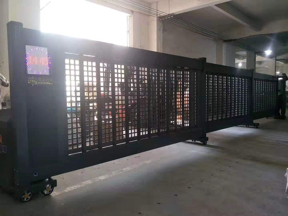 段滑門(mén)系列工程案例 - 中出網(wǎng)-智能出入口與停車(chē)充電門(mén)戶