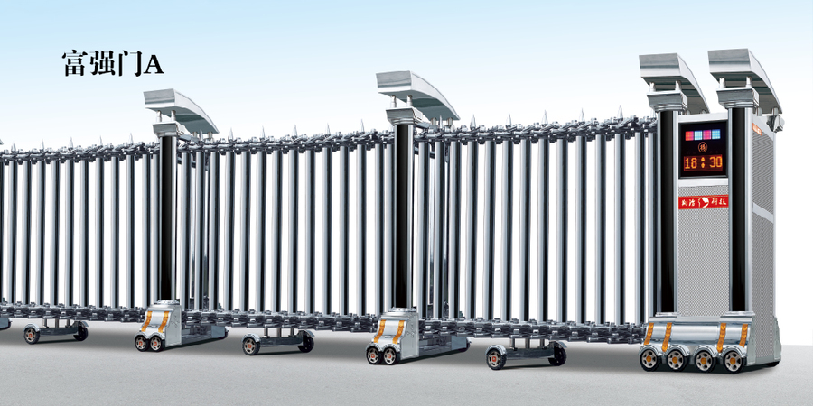 不銹鋼伸縮門 - 富強(qiáng)門A