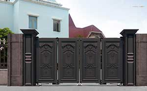 智能懸折門938-FA2（深咖）