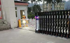 宿州市中級(jí)人民法院電動(dòng)伸縮門(mén)案例