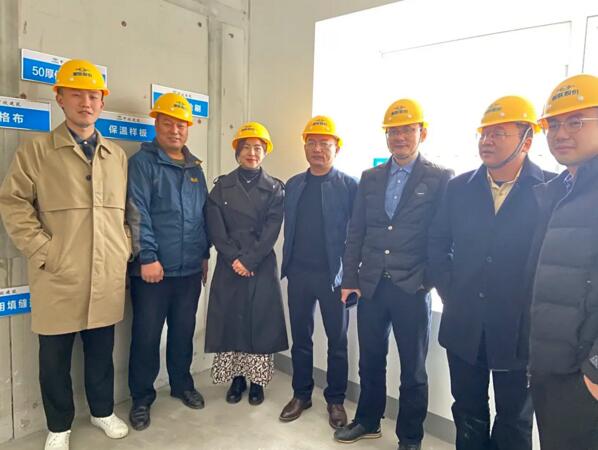 長沙力都置業(yè)領(lǐng)導(dǎo)蒞臨湘聯(lián)參觀指導(dǎo)工作