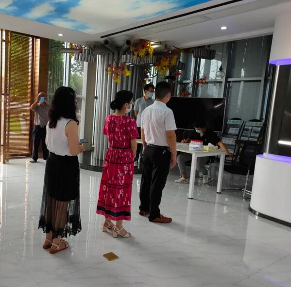 湘聯(lián)股份組織全體員工進行核酸檢測