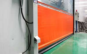 萬(wàn)容科技快速卷簾門(mén)案例 - 中出網(wǎng)-智能出入口與停車(chē)充電門(mén)戶(hù)