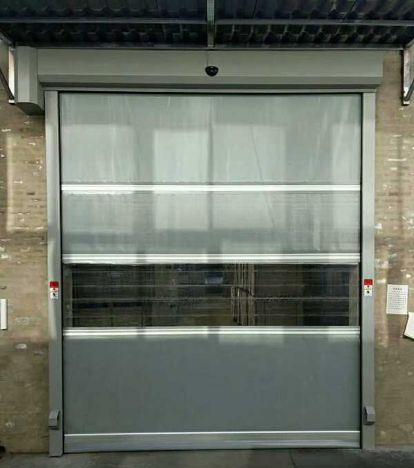 鞍山鞍鋼鋼繩有限責任公司快速門案例 - 中出網-智能出入口與停車充電門戶