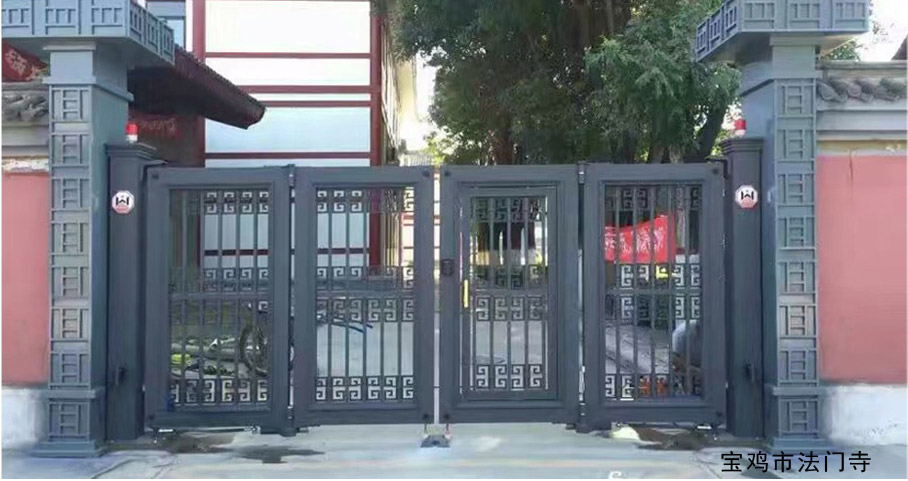 熱烈祝賀寶雞出安智能懸浮折疊門進駐寶雞市法門寺
