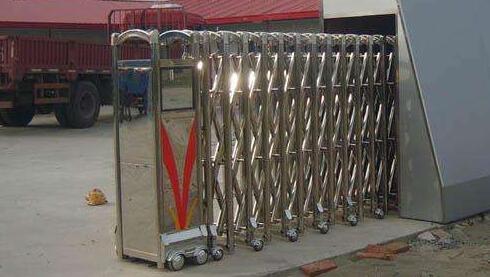 保定萊特整流器股份有限公司安裝保定出安智能伸縮門(mén)