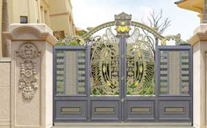 感謝海信?珠山小鎮(zhèn)對(duì)青島出安智能別墅鋁藝大門表示支持 