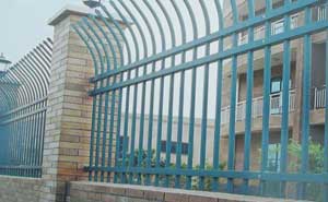 鋅鋼護(hù)欄單向彎頭型