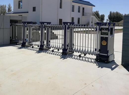 寧波出安智能伸縮門成為綠城招商明月江南的搖籃