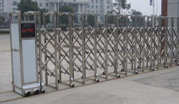 寧波明星科技發(fā)展有限公司成功安裝寧波出安智能伸縮門