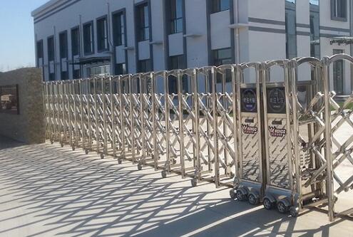 唐山出安智能電動伸縮門給唐山三孚硅業(yè)股份有限公司項目不一樣的體驗