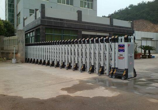 唐山利生窯業(yè)有限公司應(yīng)用唐山出安智能電動伸縮門