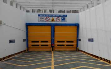 快速堆積門 - 地下車庫快速堆積門