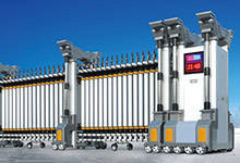 熱烈祝賀濰坊出安智能電動伸縮門進駐濰坊恒大名都