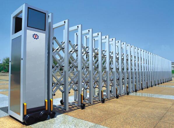 紹興出安智能電動伸縮門成為浙江高強度緊固件有限公司的守門神