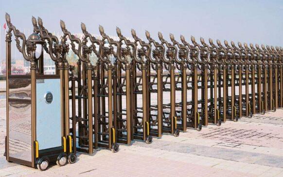 紹興出安智能伸縮門進駐浙江力博控股集團有限公司