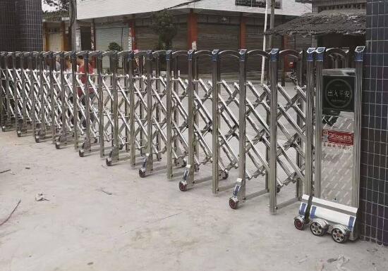 紹興出安智能伸縮門是峰澤景園時尚之選