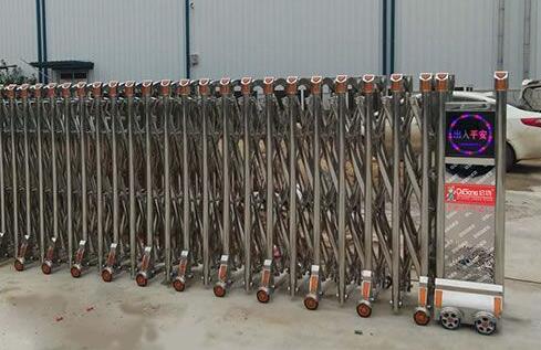 紹興出安智能電動(dòng)伸縮門被紹興榮懷學(xué)校啟用