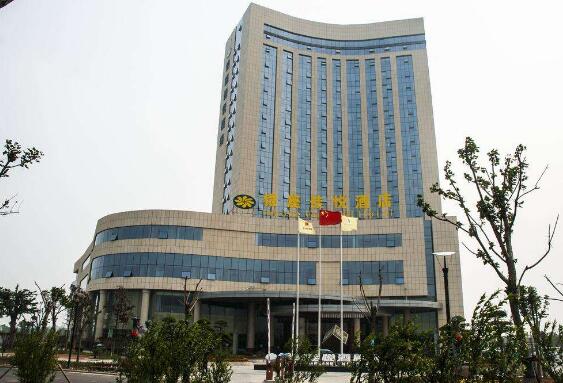 銀座佳悅精選酒店大門口道閘支持單位濟寧出安智能   