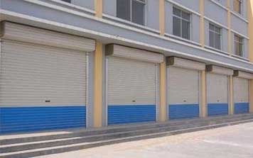 彩鋼板卷簾門 - 彩鋼板電動卷簾門