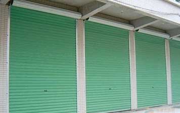 電動鋼制烤漆卷閘門