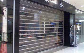 水晶卷簾門 - 水晶電動(dòng)卷簾門