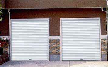 雙層鋁合金電動車庫門(靜音)