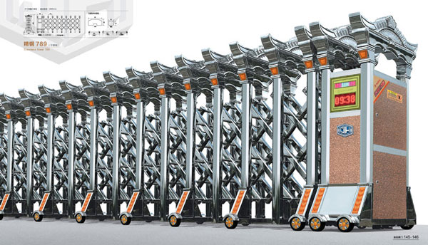 感恩萬科魅力之城選擇了昆明出安智能伸縮門