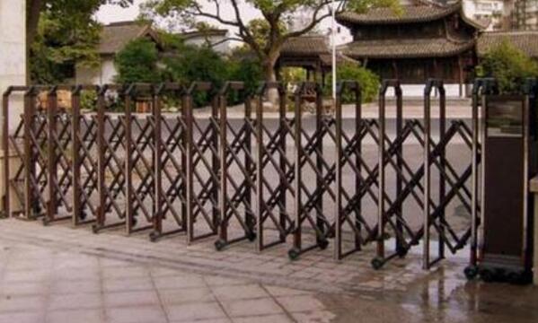 臺州出安智能伸縮門給銀輪和合嘉園項目不一樣的體驗