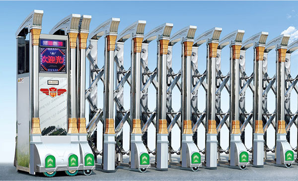 感恩綠都王城里選擇了洛陽出安智能電動伸縮門