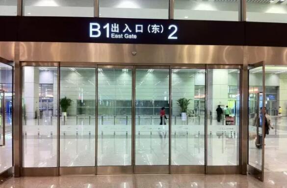 南寧玻璃感應門