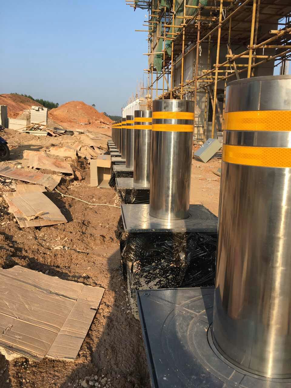 南寧出安智能升降柱進駐廣西南寧武警總隊