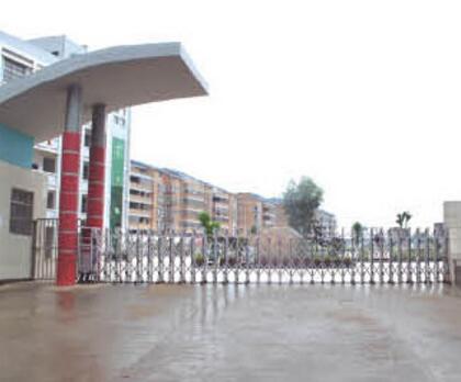 金華出安智能伸縮門成為耒陽市金華小學(xué)的搖籃