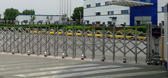 耒陽市金華小學選擇金華出安智能為電動伸縮門供應商