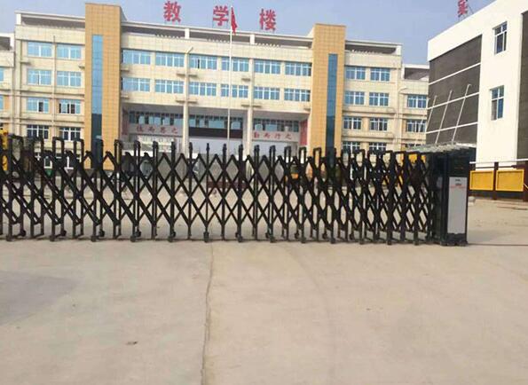 邯鄲市肥鄉(xiāng)區(qū)第五中學采購邯鄲出安智能電動伸縮門