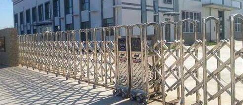 邯鄲市第二財(cái)經(jīng)學(xué)校采購了邯鄲出安智能電動(dòng)伸縮門