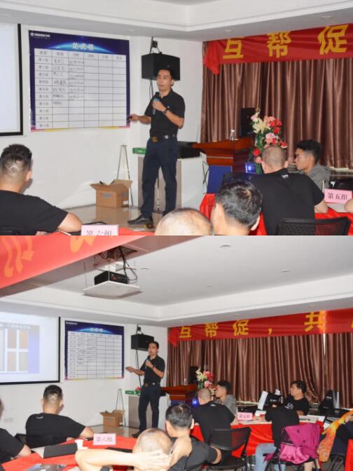 榮高商學(xué)院王志行導(dǎo)師將榮高入戶門全系列產(chǎn)品結(jié)構(gòu)以及產(chǎn)品特點(diǎn)賣點(diǎn)開展了詳細(xì)的剖析和歸納