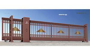 智能直線平移門