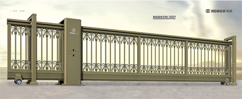 智能直線平移門002