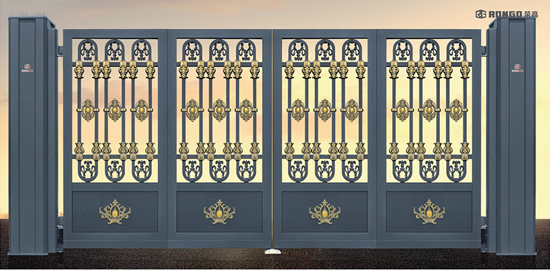 智能懸浮折疊門006