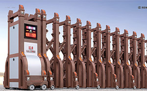 鋁合金伸縮門(mén) - 輝騰002B鋁合金伸縮門(mén)