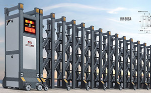 鋁合金伸縮門(mén) - 躍騰806A鋁合金伸縮門(mén)