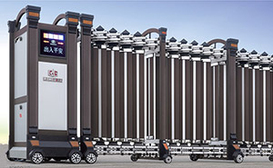 鋁合金伸縮門(mén) - 和諧610B鋁合金伸縮門(mén)